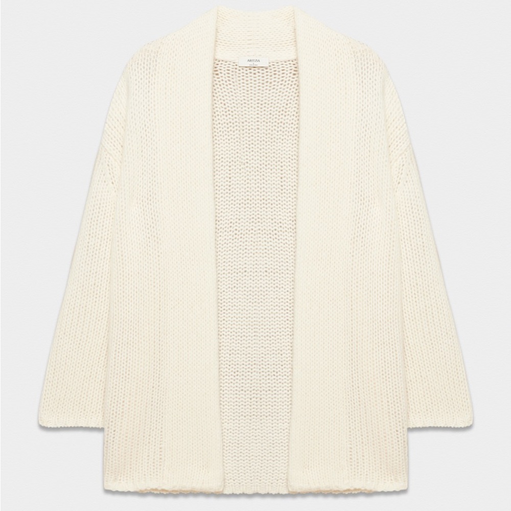 Aritzia Cashmere Oversized Open-Front Cardigan xxs